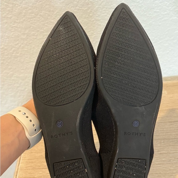 ROTHYS THE POINT WOMENS FLAT SHOES 8.5 - Picture 4 of 5